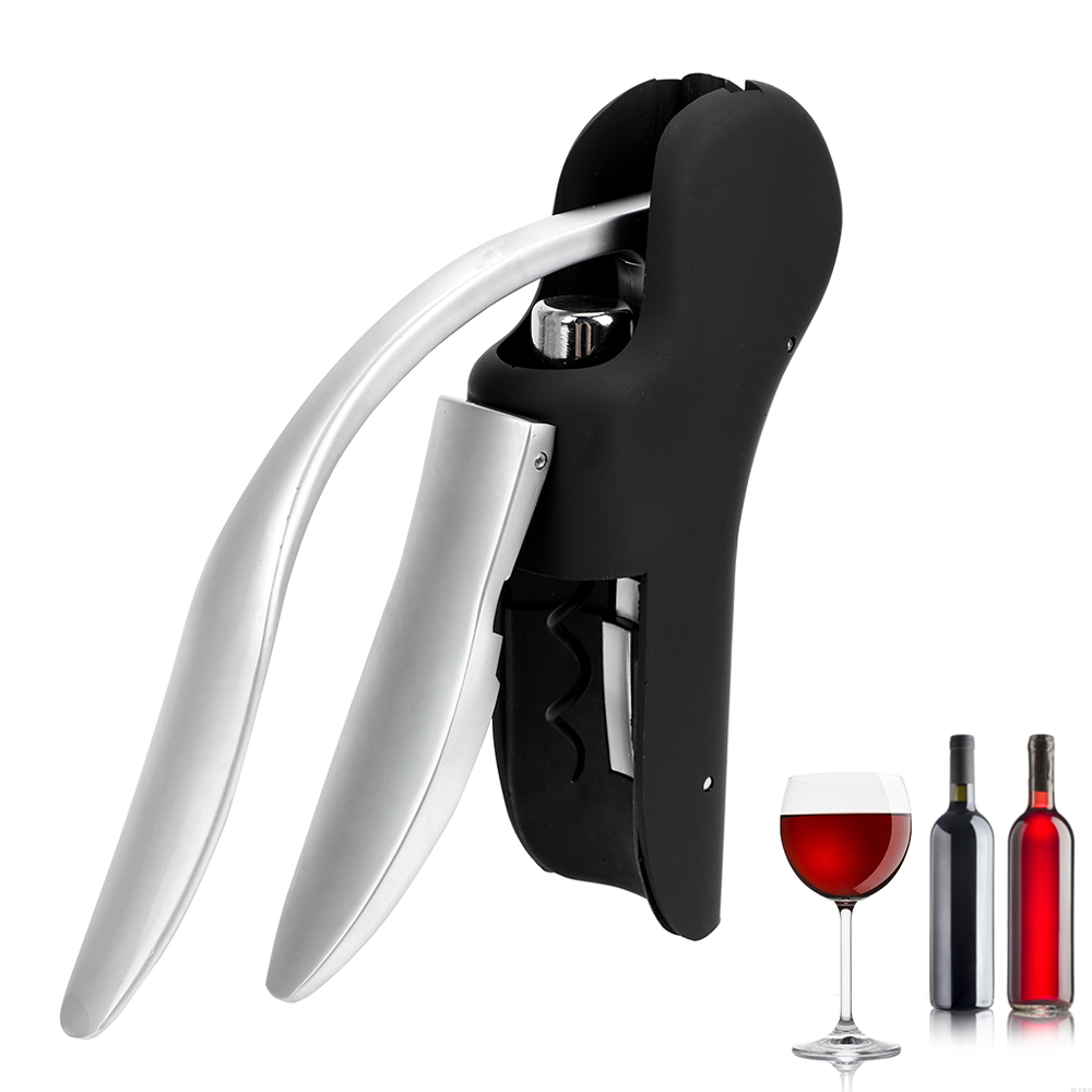 Cork Screw Lever - 栓抜き ワインツールセット コルクドリルリフターキット バーレバー コルク抜き ホイルカッター