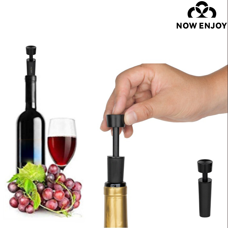 Wine Stopper Vacuum - NOIW ENJOY 真空ワインストッパー 再利用可能なシリコンキャップ エアリムーバー コルク