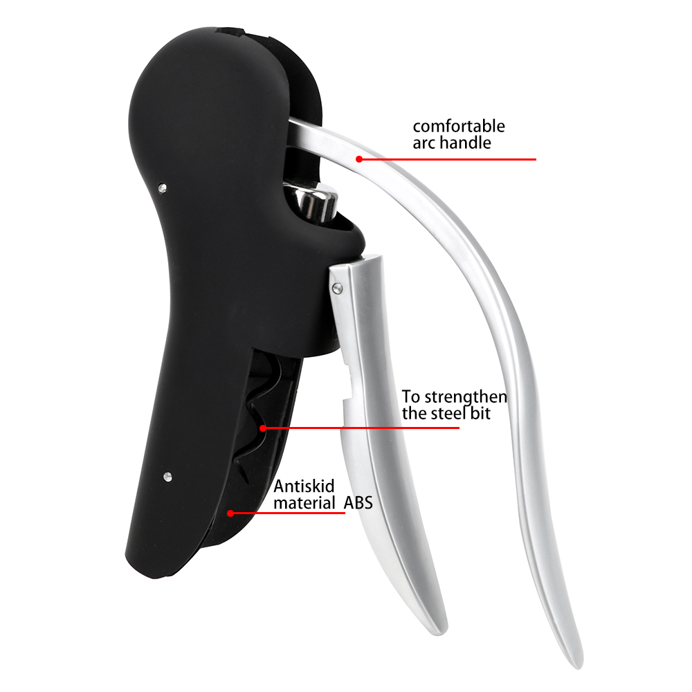 ワインツールセット バーレバー コルク抜き フォイルカッター - Cork Screw Lever のレビューと価格