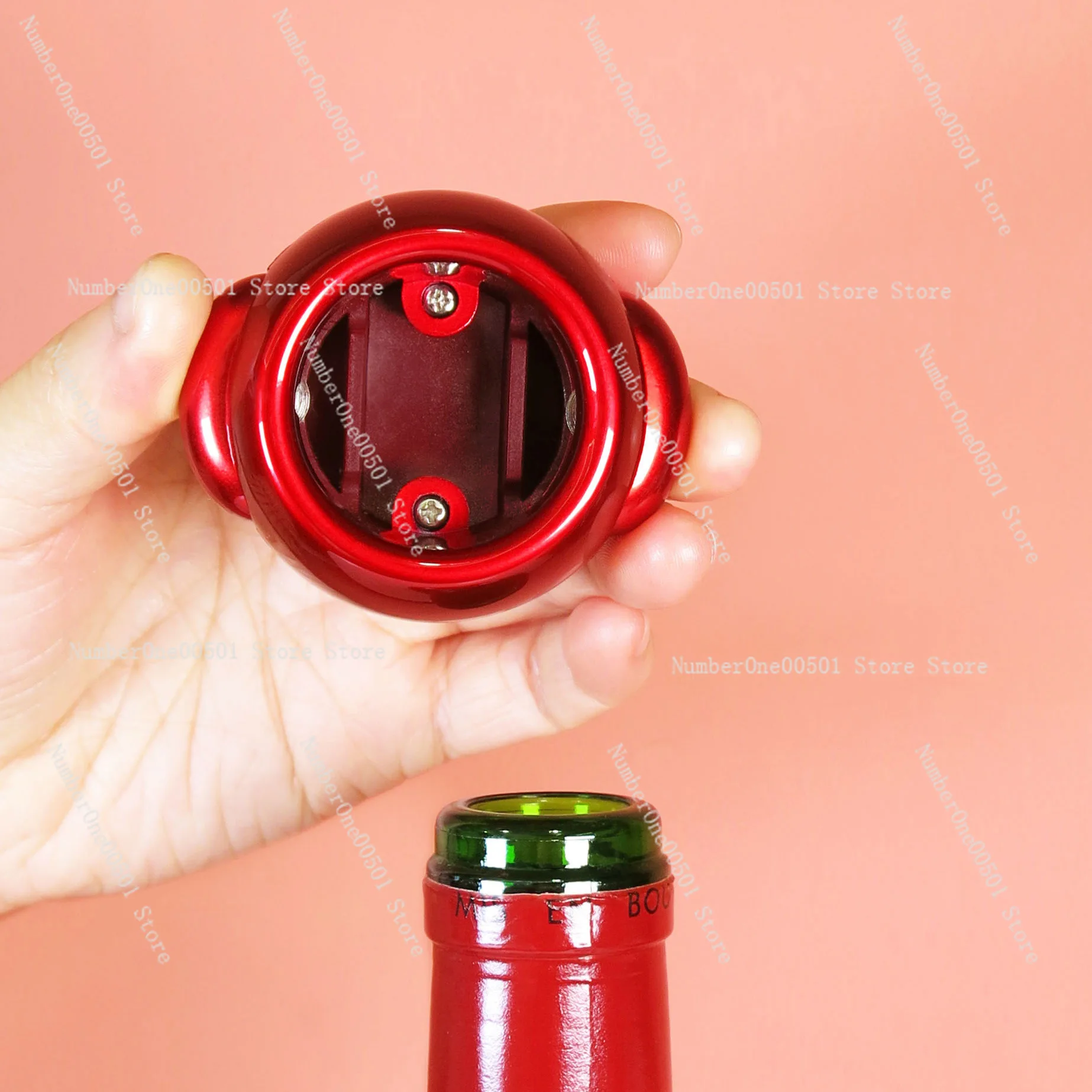 レバー式手動ワインボトルオープナー フォイルカッターセット付 - Cork Screw Lever のレビューと価格