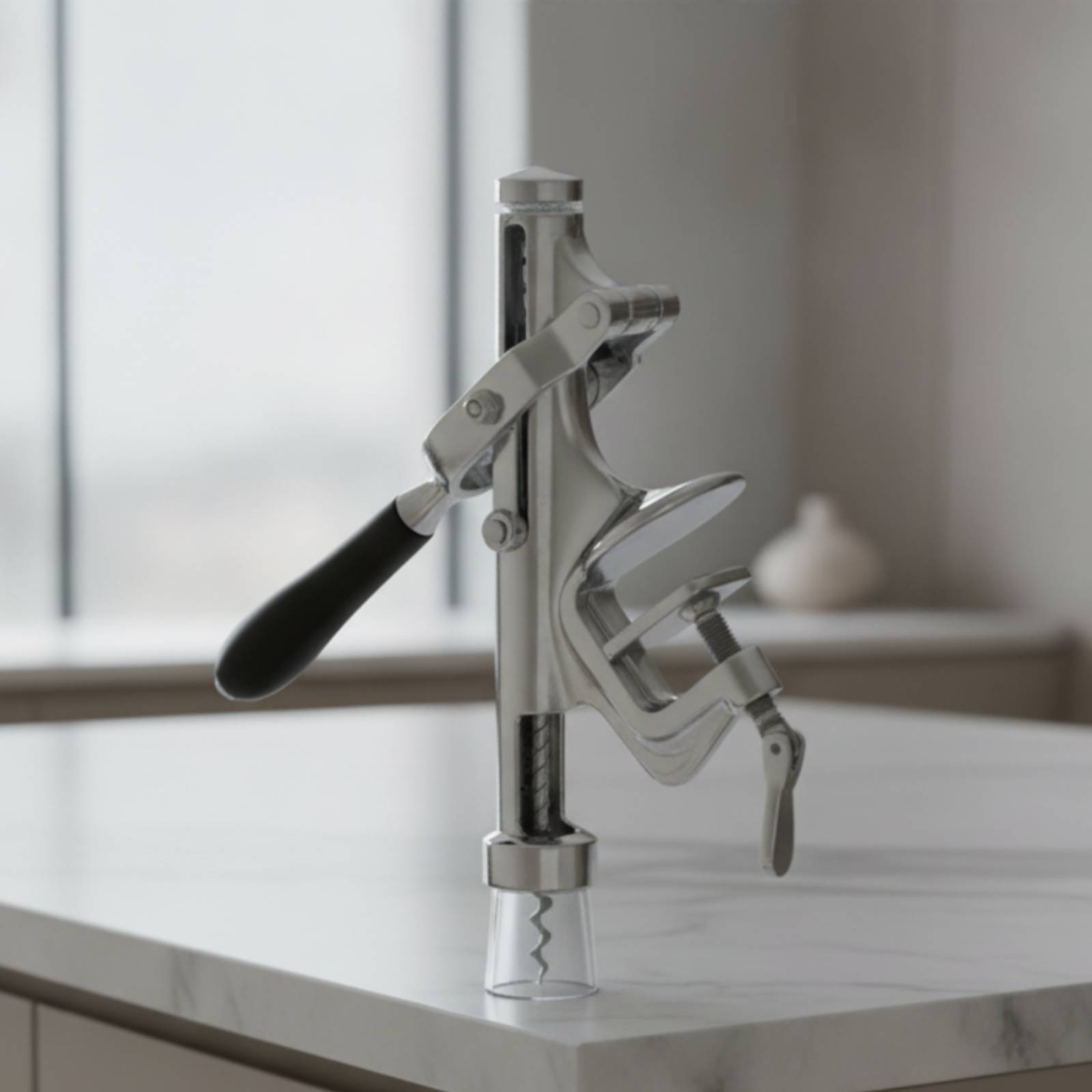 レバーワインオープナー卓上壁掛けワインオープナー垂直コルクス - Cork Screw Lever のレビューと価格