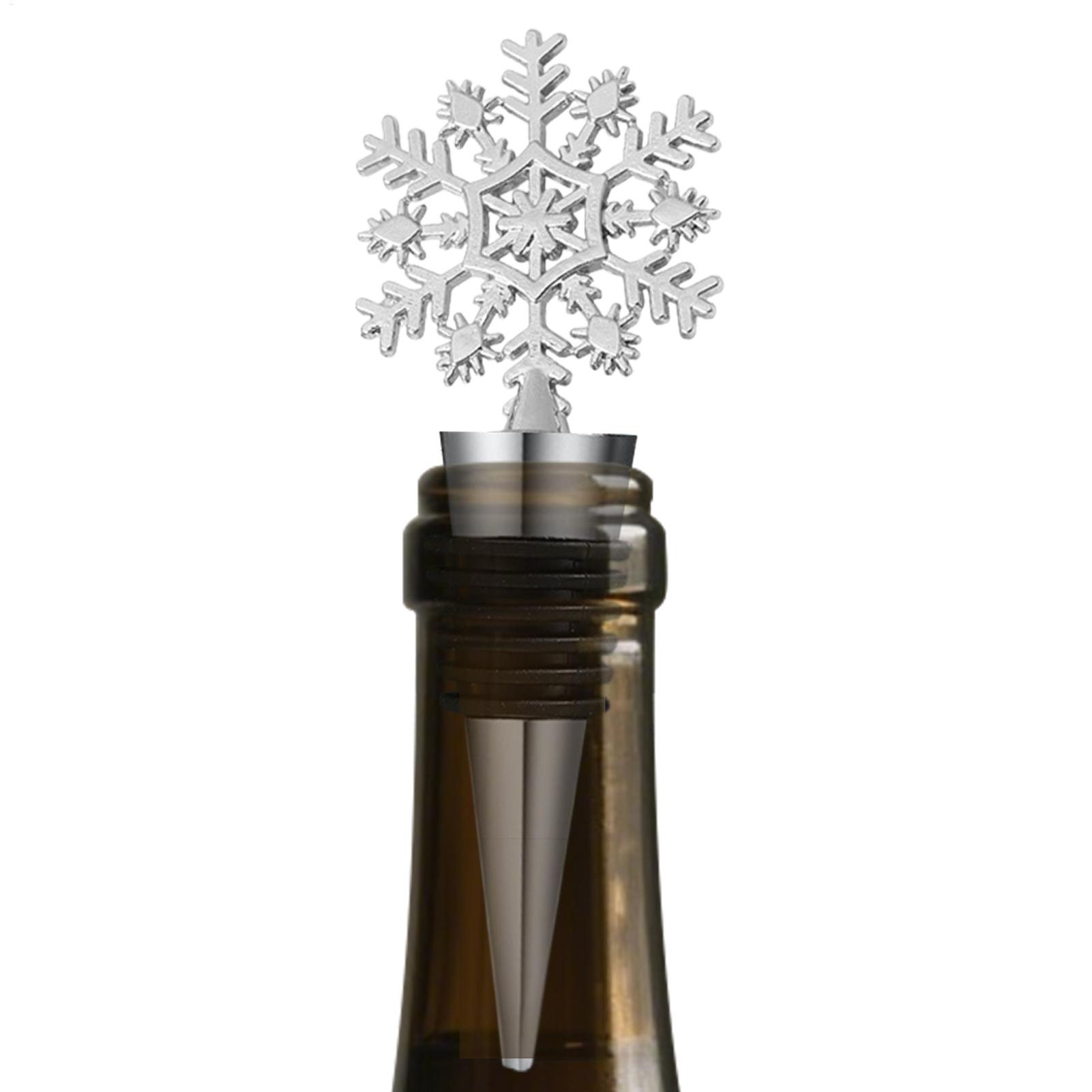 ワインボトルストッパー クリスマスデコレーション 気密コルク - Wine Beer Liquor のレビューと価格