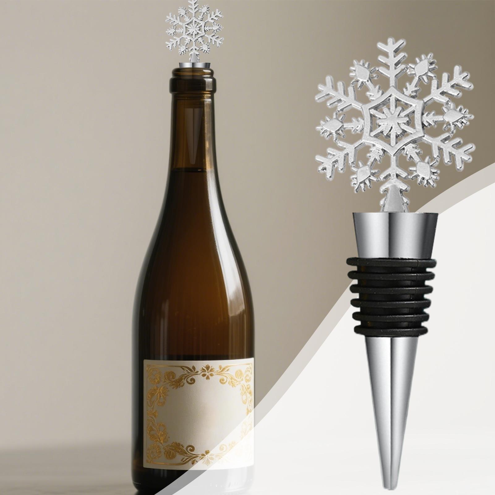 ワインボトルストッパー クリスマスデコレーション 気密コルク - Wine Beer Liquor のレビューと価格