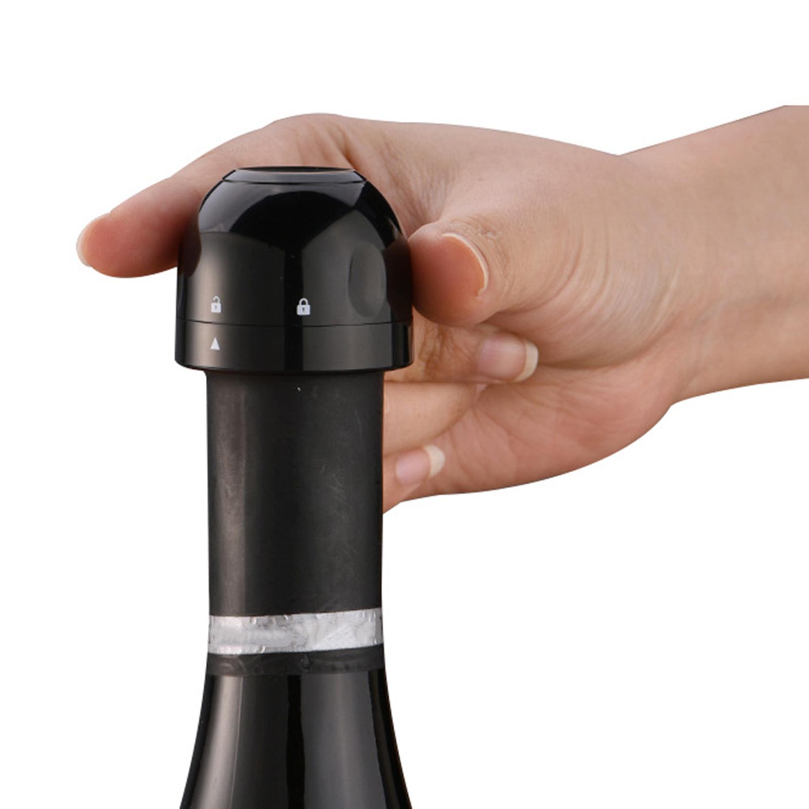 ワインボトルストッパー、本物の真空ワインストッパー、再利用可 - Wine Stopper Vacuum のレビューと価格