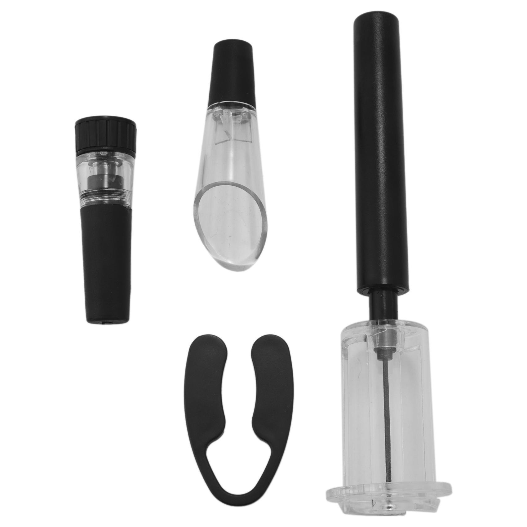 AEE8-4個入りワインオープナーセット、エアプレッシャーポ - Wine Stopper Vacuum のレビューと価格
