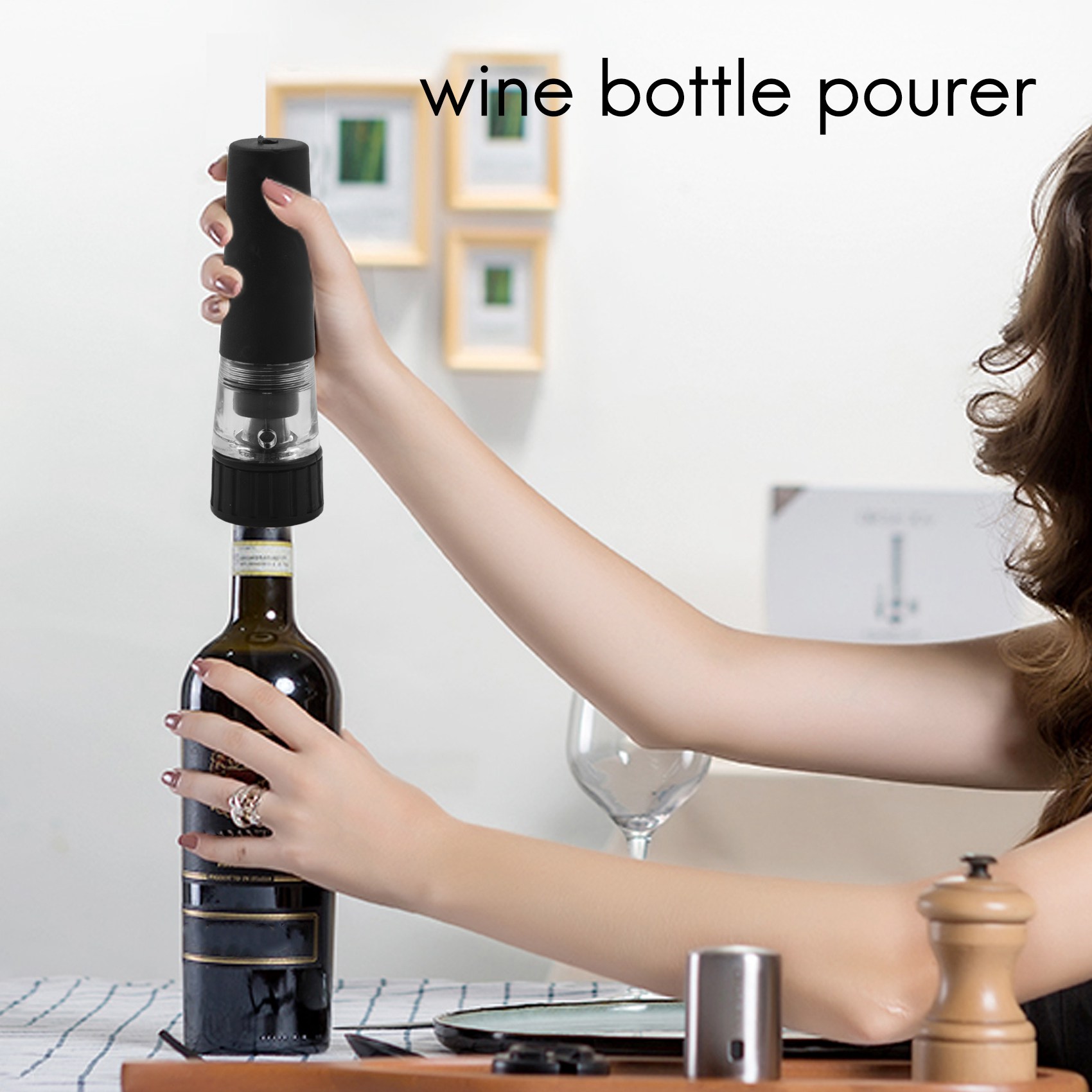 AEE8-4個入りワインオープナーセット、エアプレッシャーポ - Wine Stopper Vacuum のレビューと価格