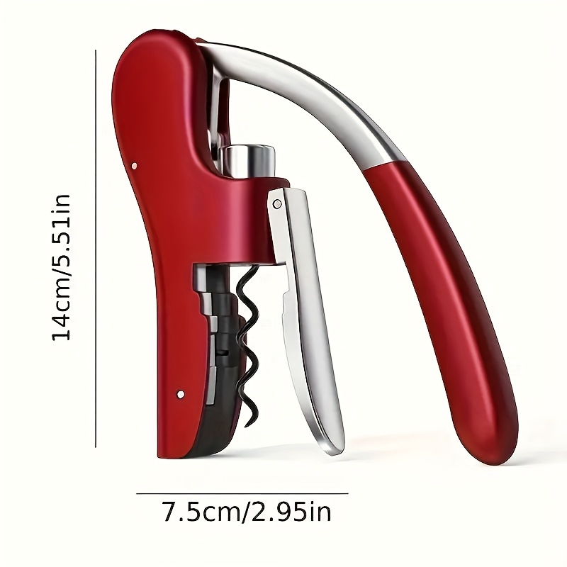 家庭/レストラン用3-in-1耐久性のあるコルク抜きセット  - Cork Screw Lever のレビューと価格