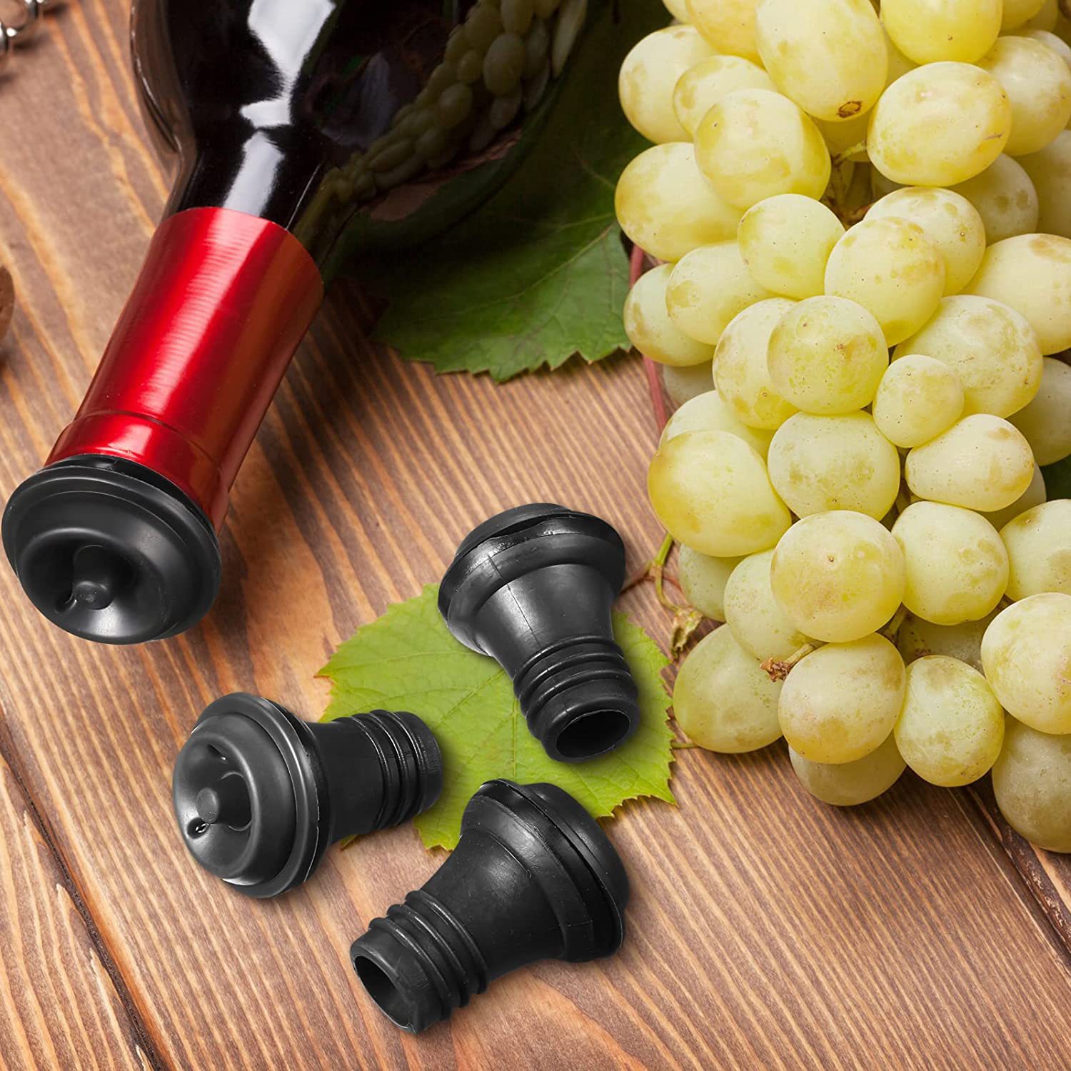 ワイン真空ポンプ手動真空保存ストッパーユニバーサル空気抽出コ - Wine Stopper Vacuum のレビューと価格