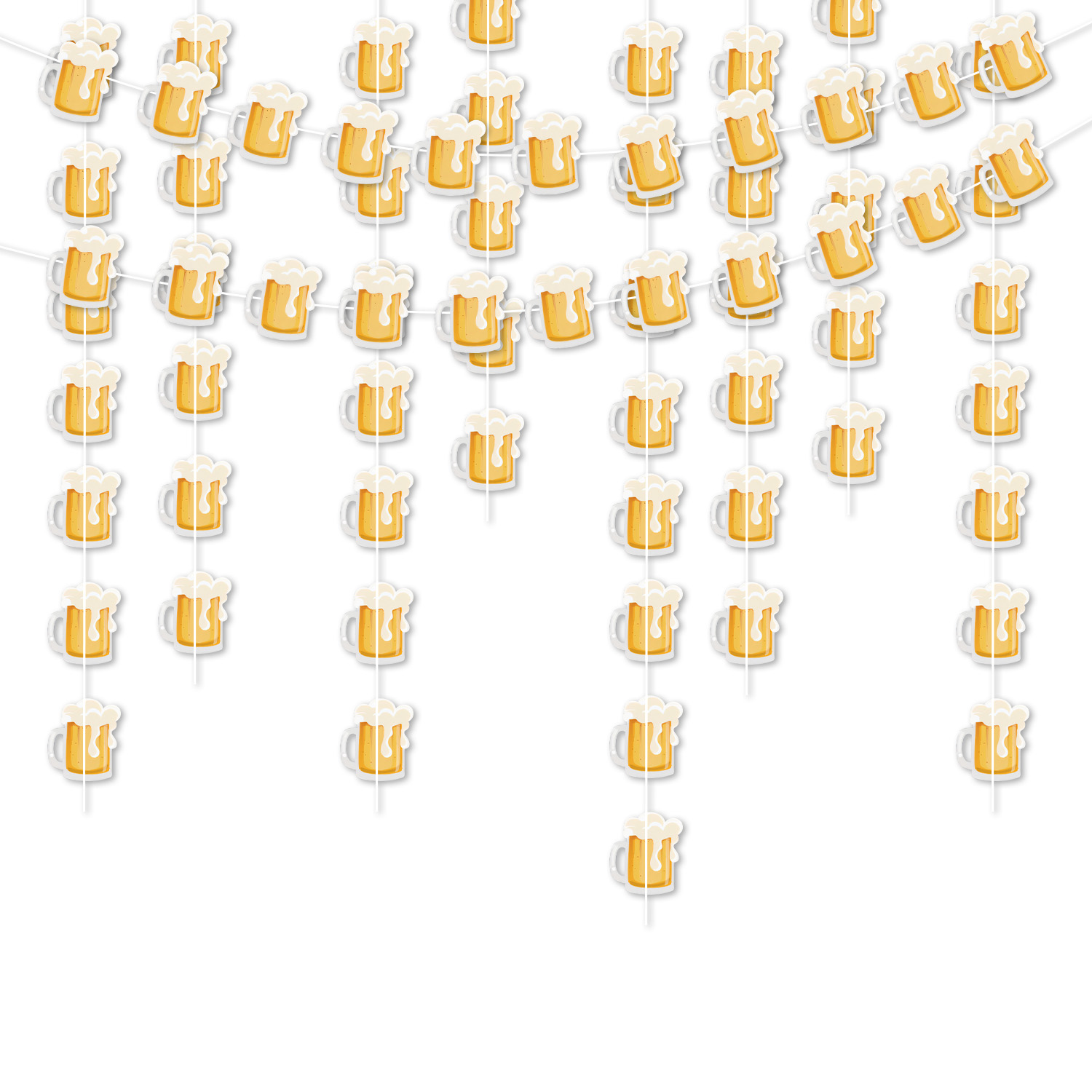 ワインボトルビール吊り下げガーランド天井飾りドイツ10月ビー - Beer And Wine Festival のレビューと価格