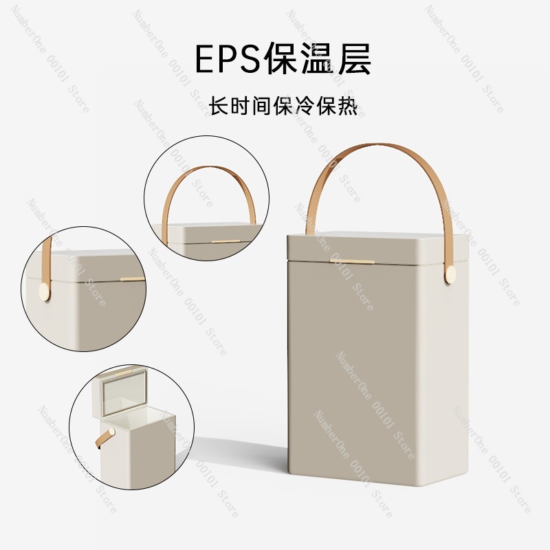 断熱層を備えた携帯用の長い円筒形の酒類包装チューブ。ビール、 - Wine Beer Liquor のレビューと価格