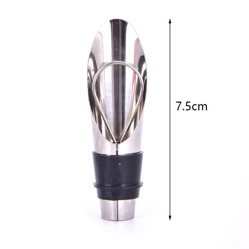 ステンレス鋼のワインサーボックス,2個,真空赤ワインコンテナ - Wine Stopper Vacuum のレビューと価格