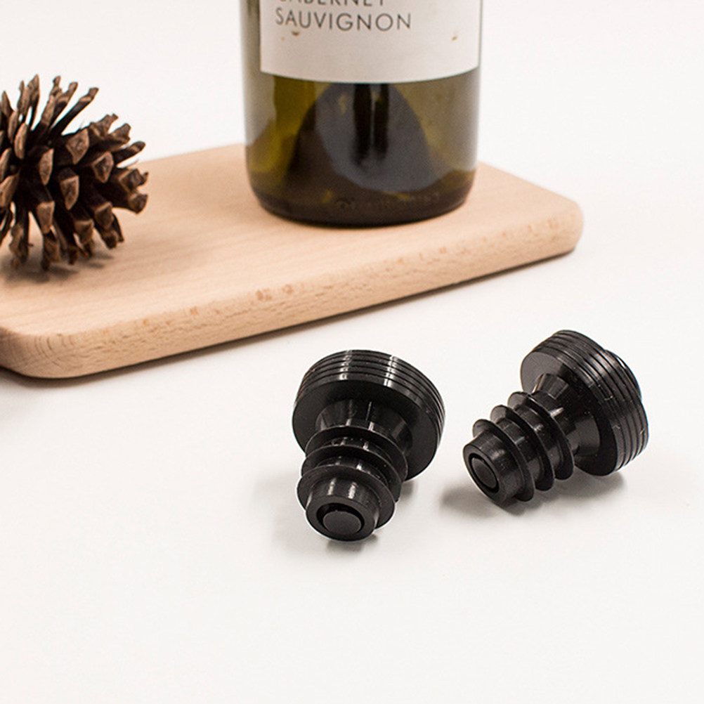 プレミアム食品グレードシリコン製ワインボトルストッパー、赤ワ - Wine Stopper Vacuum のレビューと価格