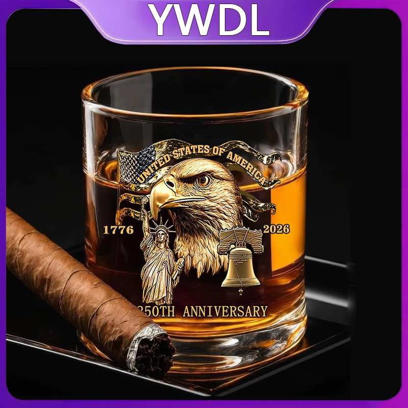 YWDL 1/2個 アメリカ250周年記念 ウイスキーグラス - Beer And Wine Festival のレビューと価格