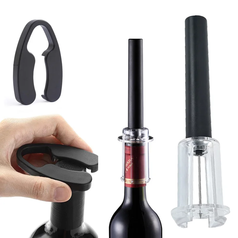 エアポンプワインボトルオープナー空気圧真空ワインストッパービ - Wine Stopper Vacuum のレビューと価格