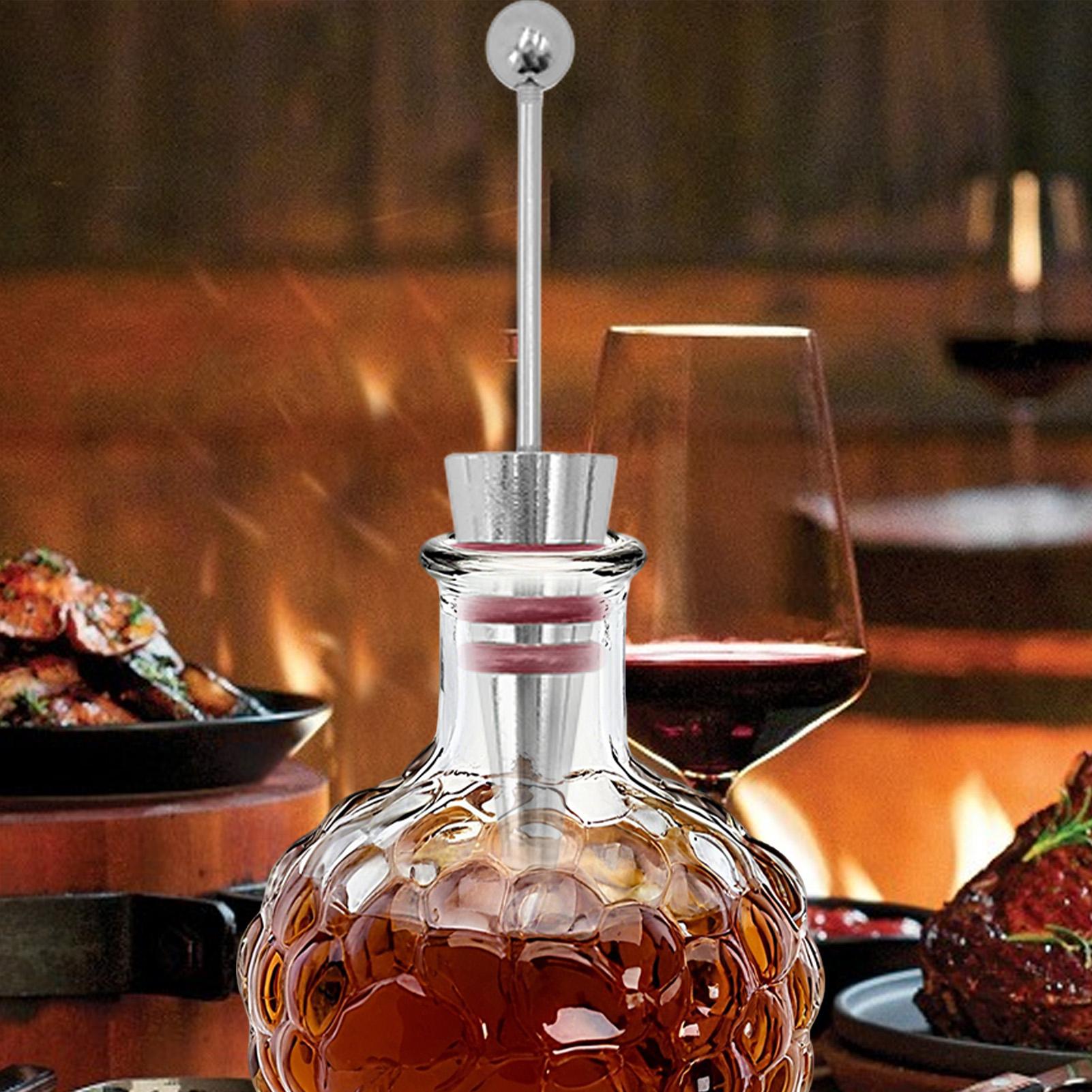 ワインストッパー 合金シリコン 再利用可能 家庭用品 ワイン - Wine Stopper Vacuum のレビューと価格